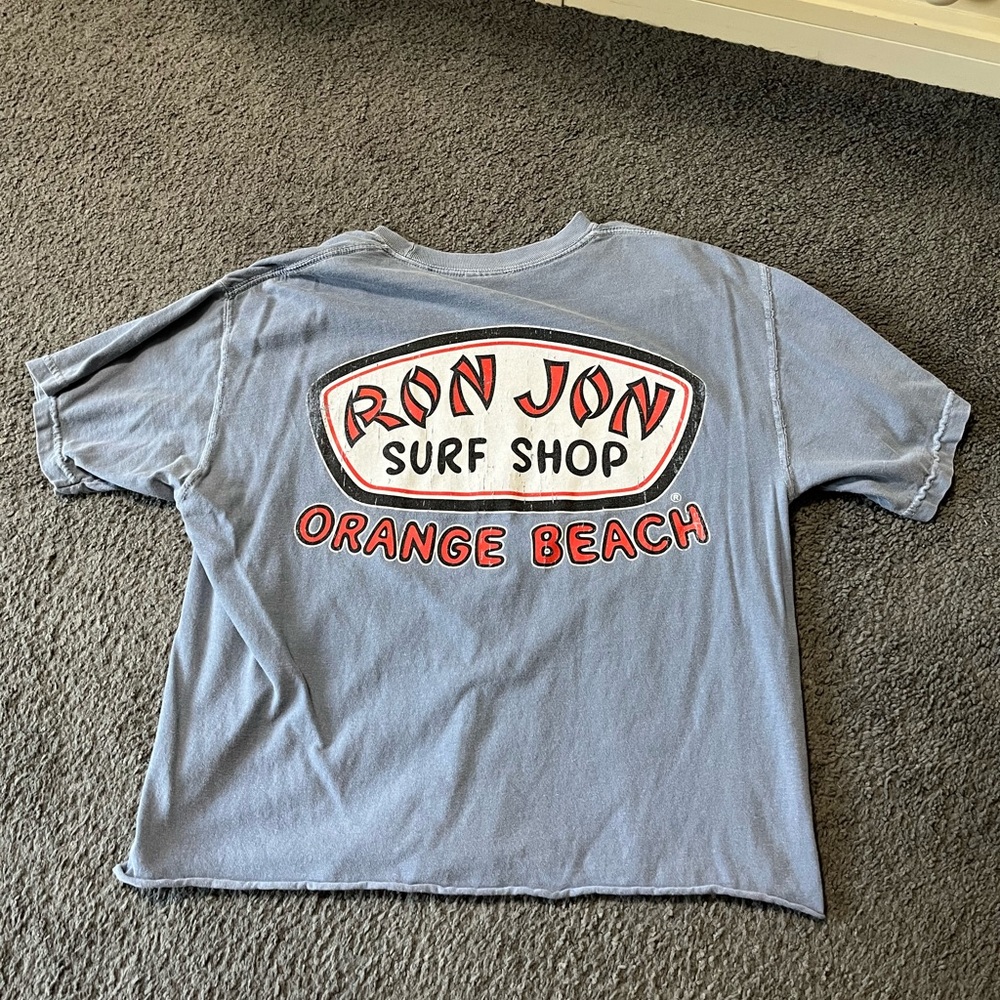 Ron Jon Surf Shop Blue Short Sleeve Shirt